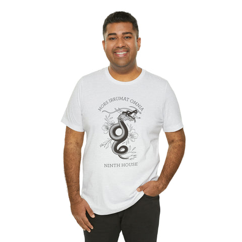 Mors Irrumat Omnia t-shirt | Ninth House and Hell Bent Mors Irrumat Omnia t-shirt | Ninth House and Hell Bent