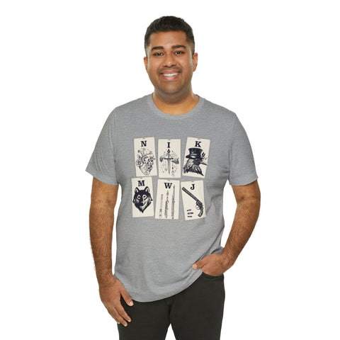 Six of crows cards t-shirt Six of crows cards t-shirt