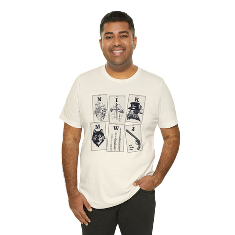 Six of crows cards t-shirt Six of crows cards t-shirt