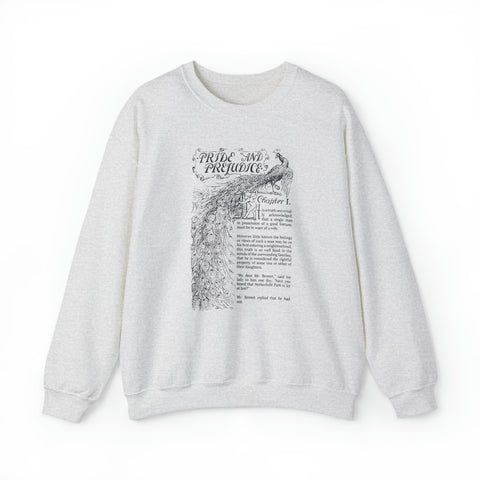 Pride And Prejudice Chapter One sweatShirt | Jane Austen Pride And Prejudice Chapter One sweatShirt | Jane Austen