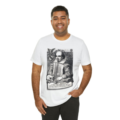Shakespeare Portrait T-Shirt | William Shakespeare Shakespeare Portrait T-Shirt | William Shakespeare