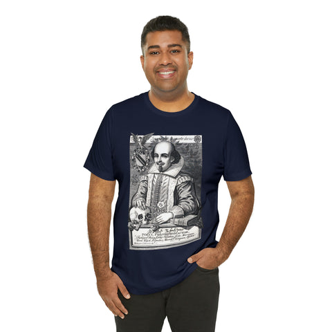 Shakespeare Portrait T-Shirt | William Shakespeare Shakespeare Portrait T-Shirt | William Shakespeare