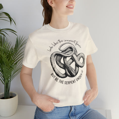 Be the serpent T-Shirt | William Shakespeare Be the serpent T-Shirt | William Shakespeare
