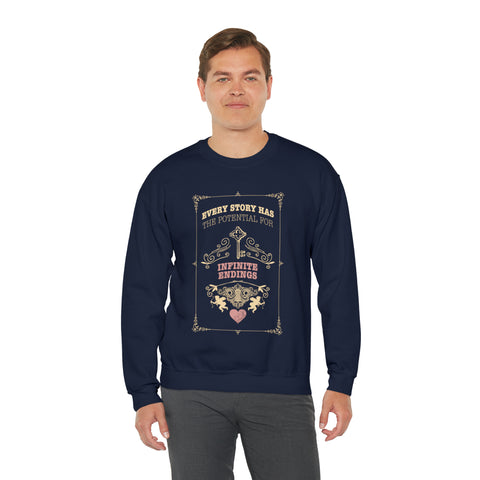 Every Story Has The Potencial For Infinite Endings sweatshirt | Caraval & Once Upon A Broken Heart Every Story Has The Potencial For Infinite Endings sweatshirt | Caraval & Once Upon A Broken Heart