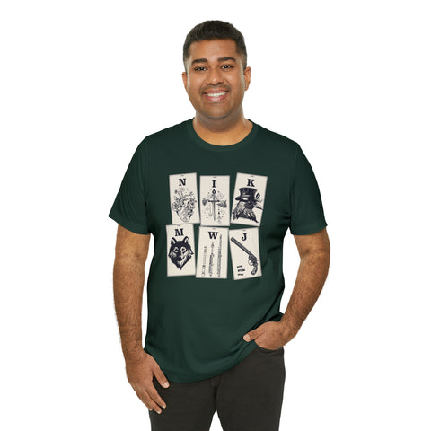 Six of crows cards t-shirt Six of crows cards t-shirt
