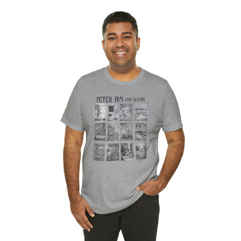 Neverland original illustrations t-shirt | Peter Pan and Wendy Neverland original illustrations t-shirt | Peter Pan and Wendy