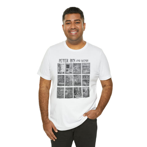 Neverland original illustrations t-shirt | Peter Pan and Wendy Neverland original illustrations t-shirt | Peter Pan and Wendy