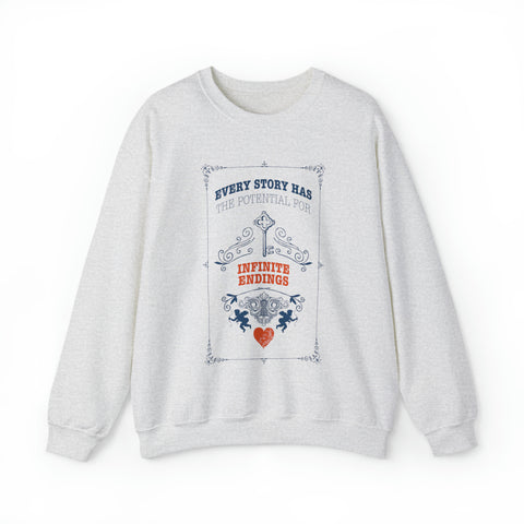 Every Story Has The Potencial For Infinite Endings sweatshirt | Caraval & Once Upon A Broken Heart Every Story Has The Potencial For Infinite Endings sweatshirt | Caraval & Once Upon A Broken Heart