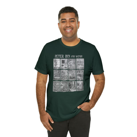 Neverland original illustrations t-shirt | Peter Pan and Wendy Neverland original illustrations t-shirt | Peter Pan and Wendy