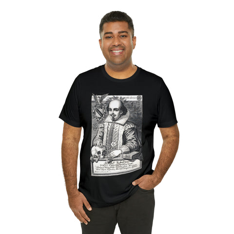 Shakespeare Portrait T-Shirt | William Shakespeare Shakespeare Portrait T-Shirt | William Shakespeare