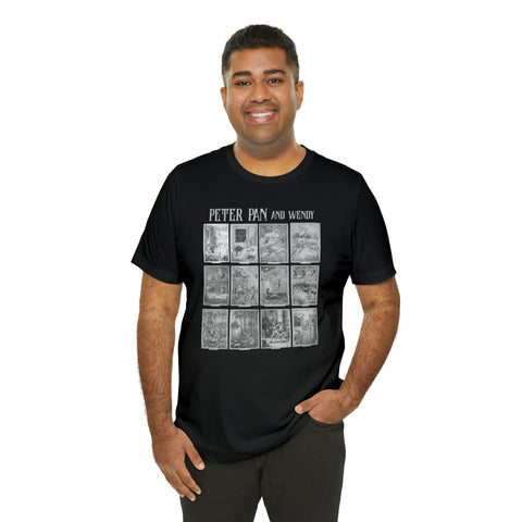 Neverland original illustrations t-shirt | Peter Pan and Wendy Neverland original illustrations t-shirt | Peter Pan and Wendy
