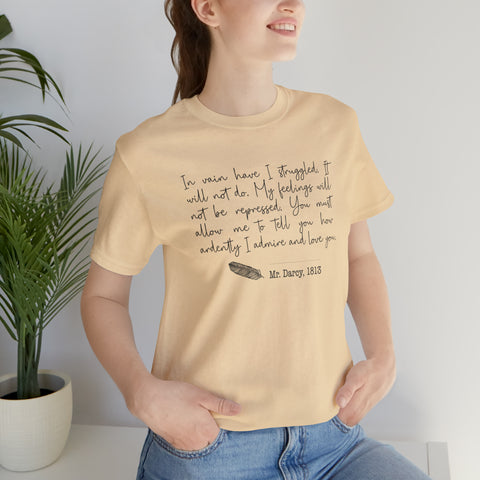 Pride and Prejudice - Elizabeth and Mr Darcy T-shirt | Jane Austen Pride and Prejudice - Elizabeth and Mr Darcy T-shirt | Jane Austen