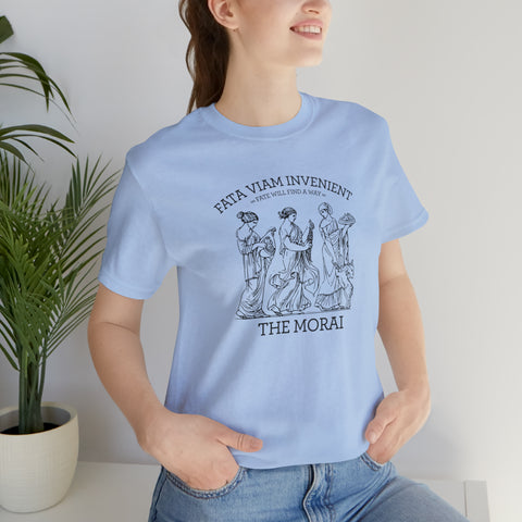 Fate Will Find A Way T-shirt | The Morai Greek Mythology Fate Will Find A Way T-shirt | The Morai Greek Mythology