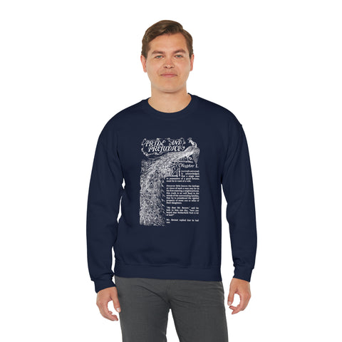 Pride And Prejudice Chapter One sweatShirt | Jane Austen Pride And Prejudice Chapter One sweatShirt | Jane Austen