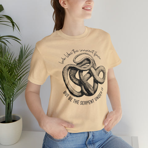 Be the serpent T-Shirt | William Shakespeare Be the serpent T-Shirt | William Shakespeare