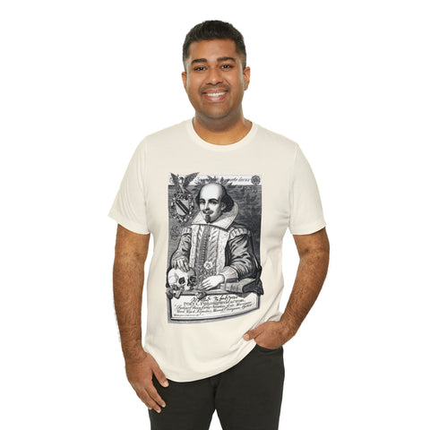 Shakespeare Portrait T-Shirt | William Shakespeare Shakespeare Portrait T-Shirt | William Shakespeare