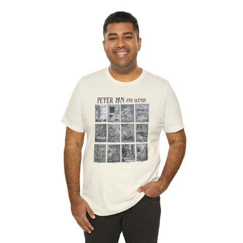 Neverland original illustrations t-shirt | Peter Pan and Wendy Neverland original illustrations t-shirt | Peter Pan and Wendy