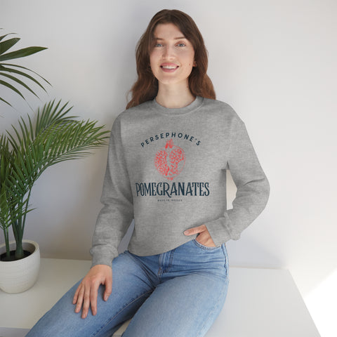 Persephone's Pomegranates Sweatshirt | Hades And Persephone Persephone's Pomegranates Sweatshirt | Hades And Persephone