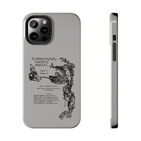 Midsummer Night's Dream iphone case | Shakespeare Midsummer Night's Dream iphone case | Shakespeare