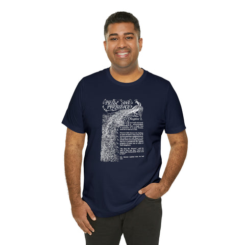Pride and Prejudice Chapter One T-shirt | Jane Austen Pride and Prejudice Chapter One T-shirt | Jane Austen