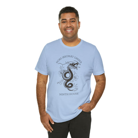 Mors Irrumat Omnia t-shirt | Ninth House and Hell Bent Mors Irrumat Omnia t-shirt | Ninth House and Hell Bent