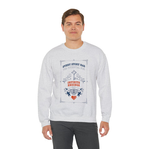 Every Story Has The Potencial For Infinite Endings sweatshirt | Caraval & Once Upon A Broken Heart Every Story Has The Potencial For Infinite Endings sweatshirt | Caraval & Once Upon A Broken Heart