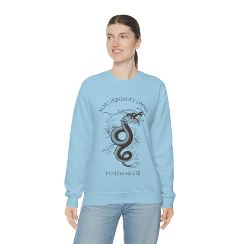 Mors Irrumat Omnia sweatshirt | Ninth House And Hell Bent Mors Irrumat Omnia sweatshirt | Ninth House And Hell Bent