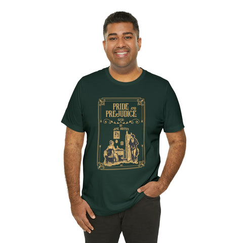 Pride and Prejudice original illustration T-shirt | Jane Austen Pride and Prejudice original illustration T-shirt | Jane Austen