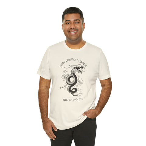 Mors Irrumat Omnia t-shirt | Ninth House and Hell Bent Mors Irrumat Omnia t-shirt | Ninth House and Hell Bent