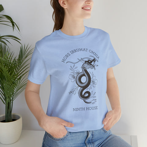 Mors Irrumat Omnia t-shirt | Ninth House and Hell Bent Mors Irrumat Omnia t-shirt | Ninth House and Hell Bent