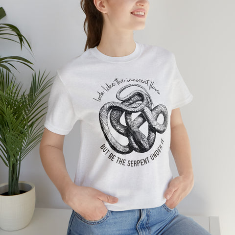 Be the serpent T-Shirt | William Shakespeare Be the serpent T-Shirt | William Shakespeare