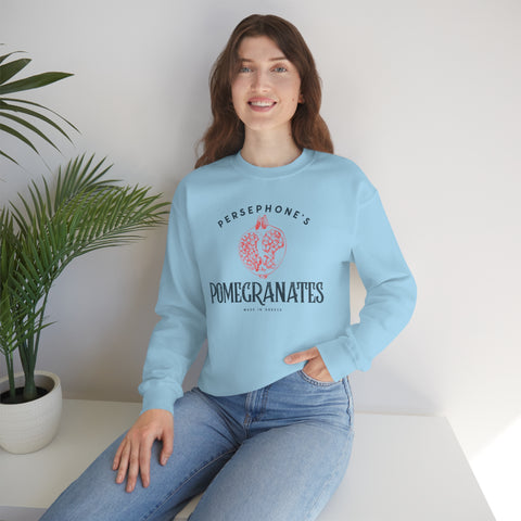 Persephone's Pomegranates Sweatshirt | Hades And Persephone Persephone's Pomegranates Sweatshirt | Hades And Persephone