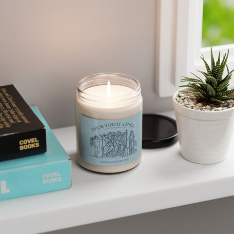 Amor Vincit Omnia 9z scented candle | hades and persephone Amor Vincit Omnia 9z scented candle | hades and persephone
