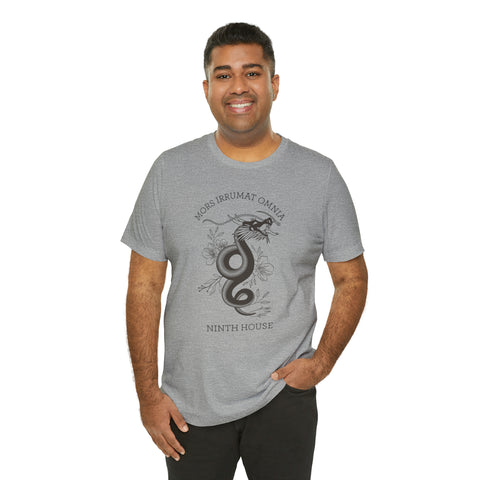 Mors Irrumat Omnia t-shirt | Ninth House and Hell Bent Mors Irrumat Omnia t-shirt | Ninth House and Hell Bent