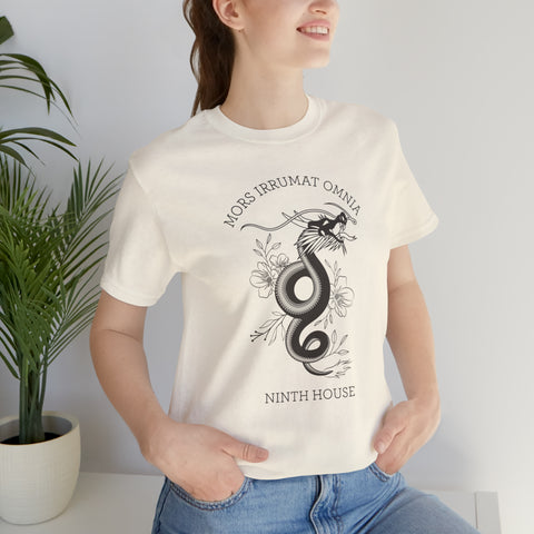 Mors Irrumat Omnia t-shirt | Ninth House and Hell Bent Mors Irrumat Omnia t-shirt | Ninth House and Hell Bent