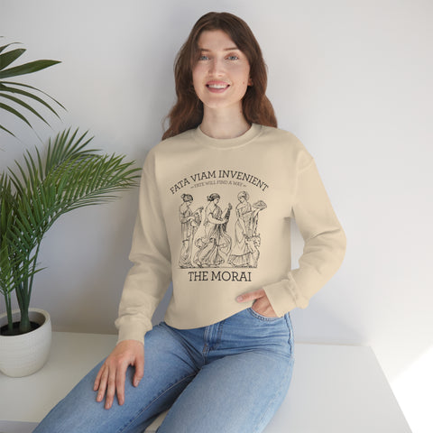 Fate will find a way sweatshirt | The Morai Greek Mythology Fate will find a way sweatshirt | The Morai Greek Mythology