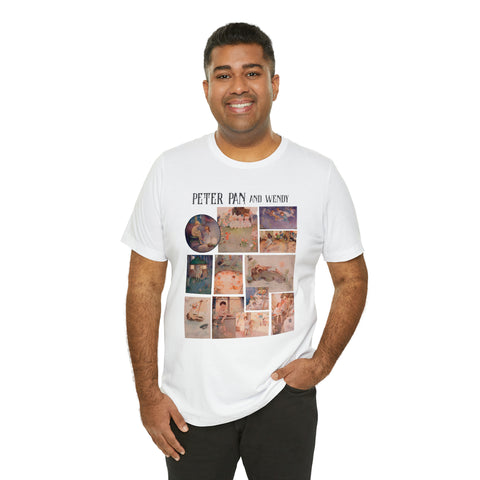 Peter Pan Neverland Original Illustrations T-Shirt | Peter Pan And Wendy Peter Pan Neverland Original Illustrations T-Shirt | Peter Pan And Wendy