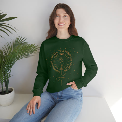 Everything is more beautiful because we are doomed Sweatshirt | The Iliad, Homer Everything is more beautiful because we are doomed Sweatshirt | The Iliad, Homer