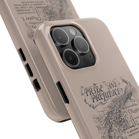 Pride and Prejudice first page iphone case | Jane Austen Pride and Prejudice first page iphone case | Jane Austen