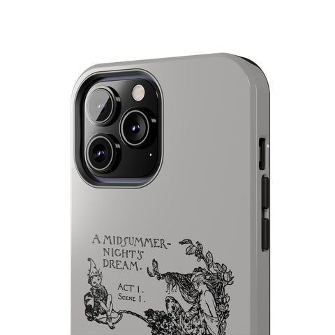 Midsummer Night's Dream iphone case | Shakespeare Midsummer Night's Dream iphone case | Shakespeare