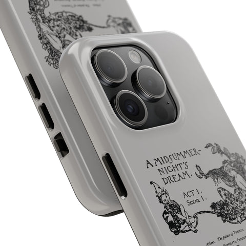 Midsummer Night's Dream iphone case | Shakespeare Midsummer Night's Dream iphone case | Shakespeare