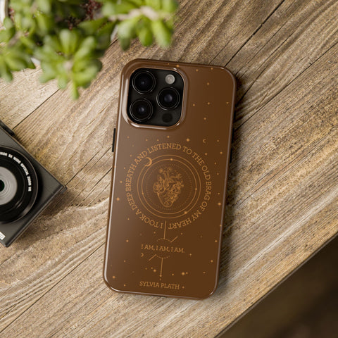 I am iphone case | Sylvia Plath I am iphone case | Sylvia Plath