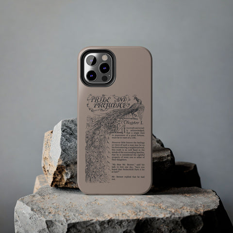 Pride and Prejudice first page iphone case | Jane Austen Pride and Prejudice first page iphone case | Jane Austen