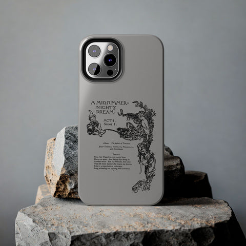 Midsummer Night's Dream iphone case | Shakespeare Midsummer Night's Dream iphone case | Shakespeare