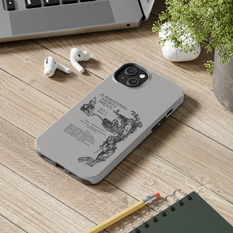 Midsummer Night's Dream iphone case | Shakespeare Midsummer Night's Dream iphone case | Shakespeare