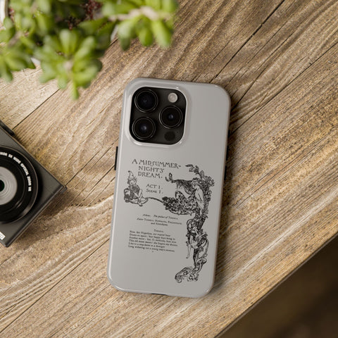 Midsummer Night's Dream iphone case | Shakespeare Midsummer Night's Dream iphone case | Shakespeare