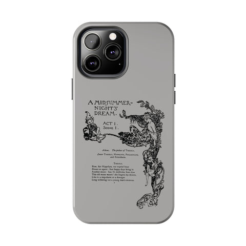 Midsummer Night's Dream iphone case | Shakespeare Midsummer Night's Dream iphone case | Shakespeare