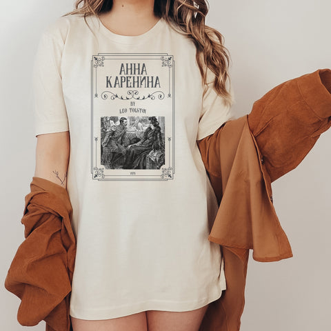 Anna Karenina t-shirt | Leo Tolstoy Anna Karenina t-shirt | Leo Tolstoy