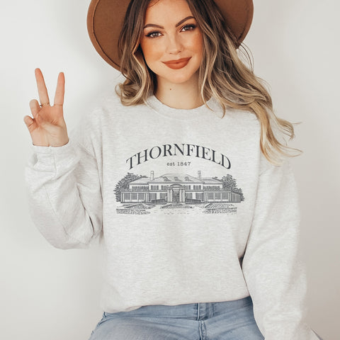 Thornfield Jane Eyre sweatshirt | Charlote Bronte Thornfield Jane Eyre sweatshirt | Charlote Bronte
