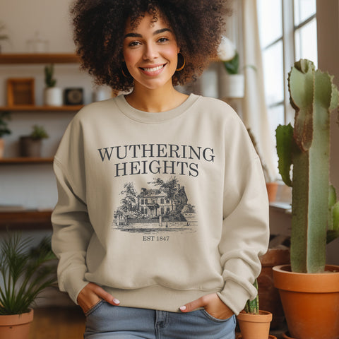 Wuthering Heights Est 1847 sweatshirt | Emily Bronte Wuthering Heights Est 1847 sweatshirt | Emily Bronte